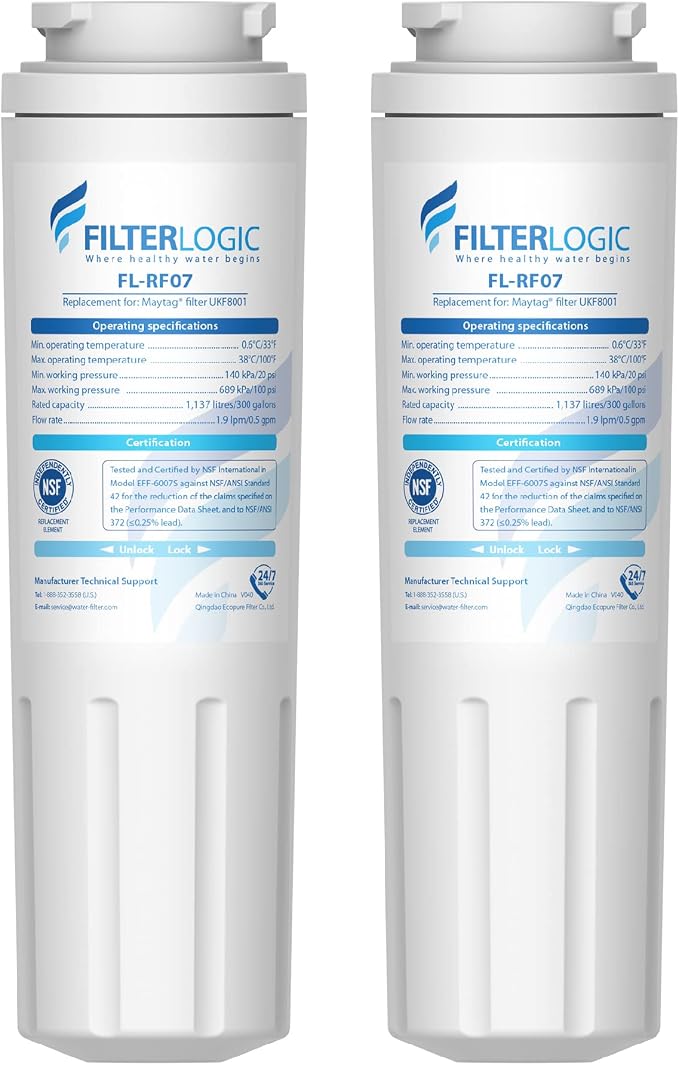Filterlogic UKF8001 Replacement by Filterlogic