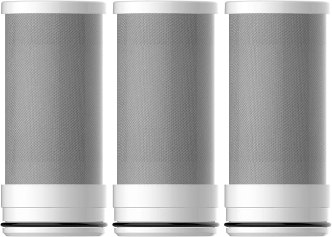 Amazon Basics Faucet Replacement Filter, Carbon Block Filter Fits Mist- Water by AmazonBasics