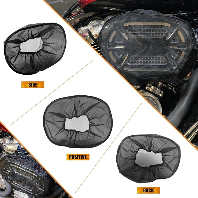 Waterproof Dustproof Air Filter Rain Sock Cover Fit - Image 3