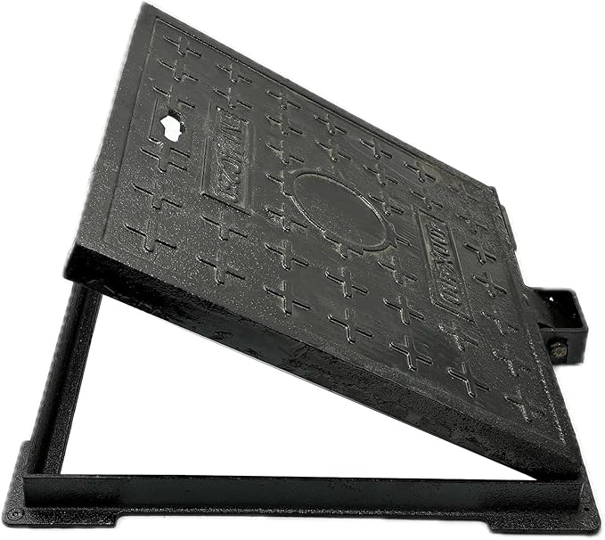 24x24 in Cast Iron Manhole Cover and Frame by DuuMuut