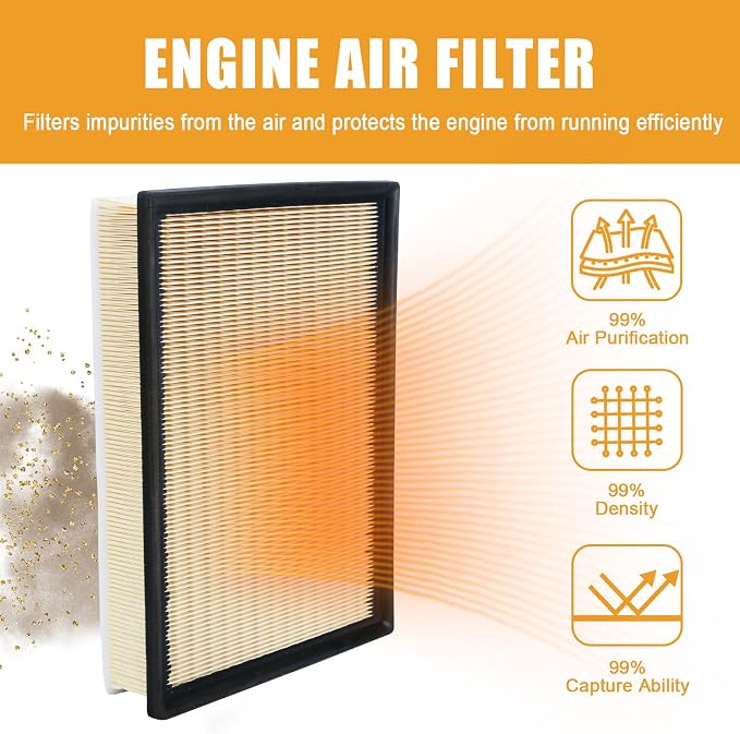 Engine Air Filter Compatible - Image 2