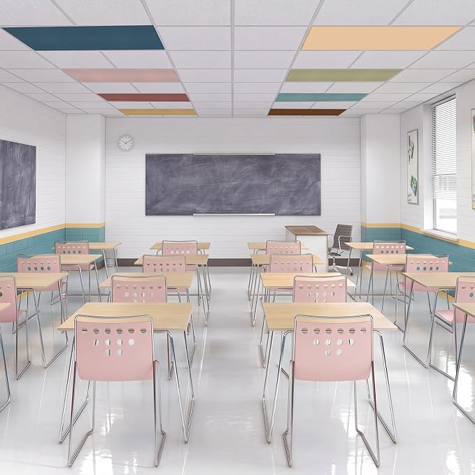 Retisee 8 Pcs Boho Back to School Fluorescent Light Covers - Image 2