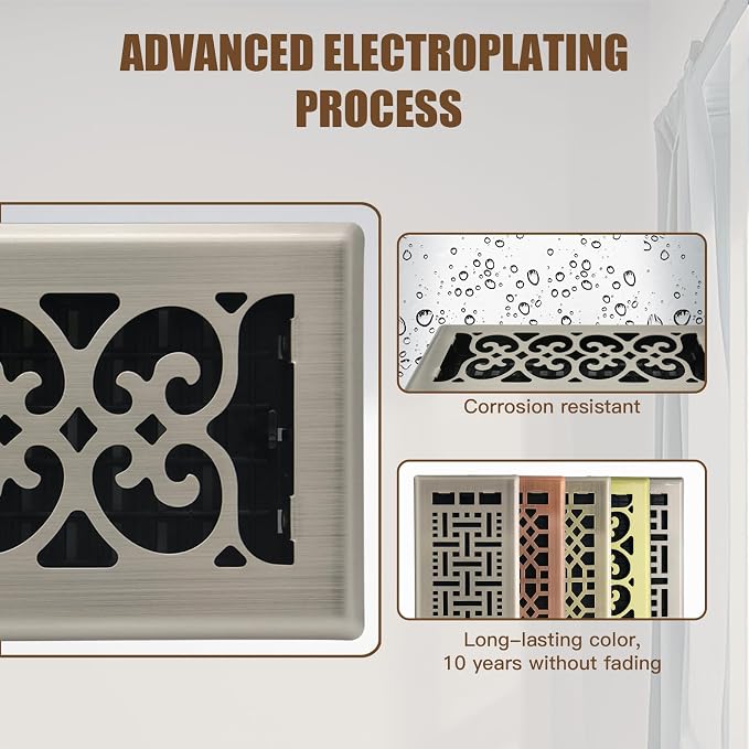 Floor Vents Register Decorative Floor Vent - Image 7