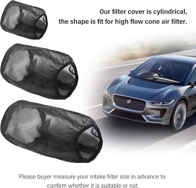 Cold Air Intake Filter Cover, Thickened Dustproof Air Filter Cover Provides - Image 5