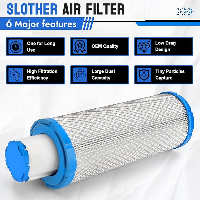 11013-7044 25 083 01 Air Filter & 11013-7045 2508304-S Pre Filter - Image 6