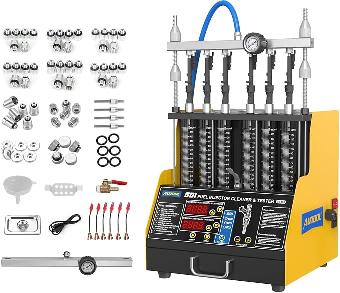 AUTOOL GDI Fuel Injector Cleaner & Tester 110V Ultrasonic Wave Fuel Injection by AUTOOLOfficial