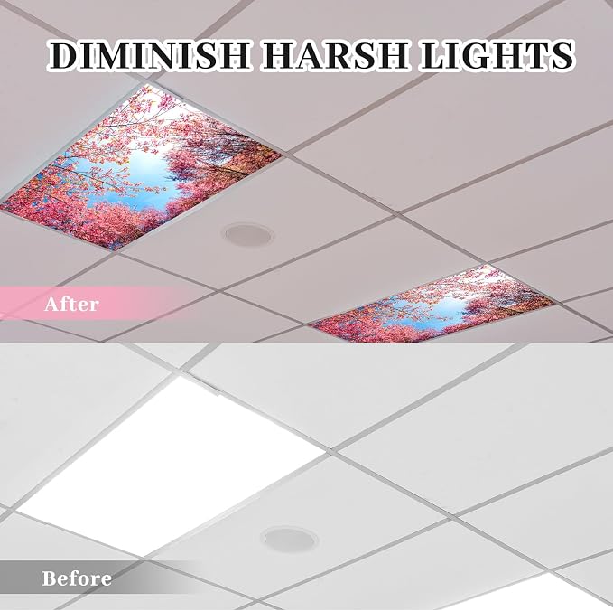 Patelai 4 x 2 Feet Fabric Fluorescent Light Cover - Image 3