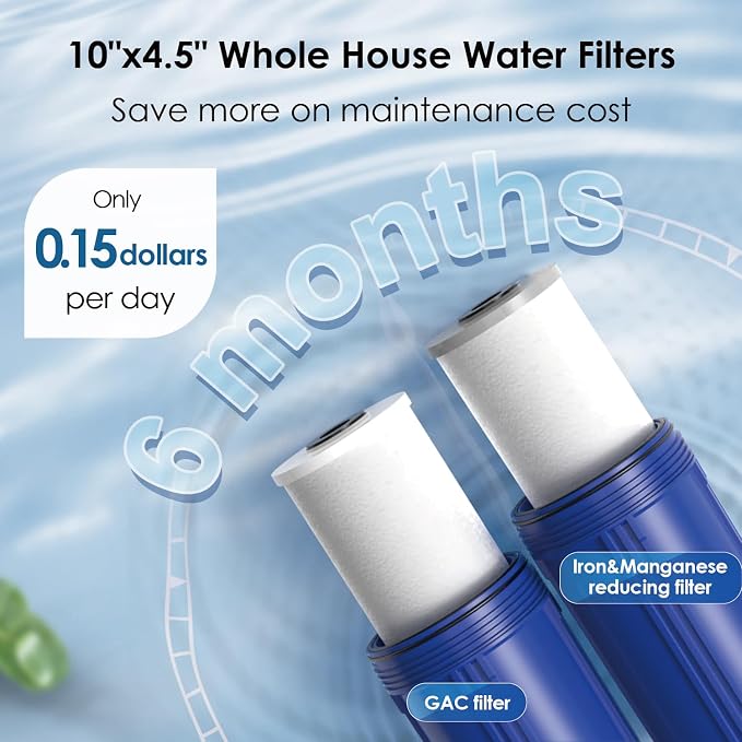 Waterdrop Whole House Water Filter System, - Image 6