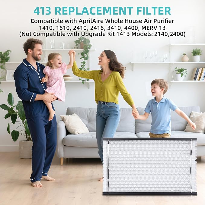 2 Pack 413 Air Filter Compatible - Image 2