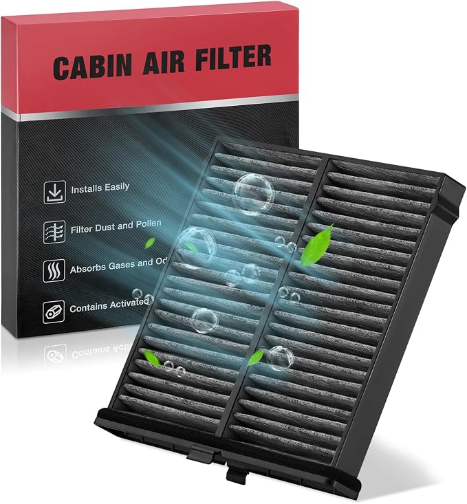 BDFHYK Cabin Air Filter with Activated Carbon Compatible with Mazda CX-3 by BDFHYK