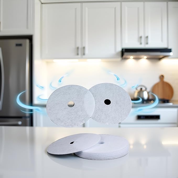 4 Pcs White Universal Cloth Dryer Exhaust Filter, - Image 5