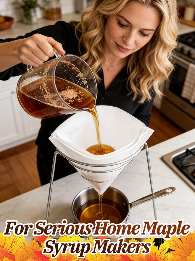 3pcs 2.3 Quart Maple Syrup Filter - Image 3