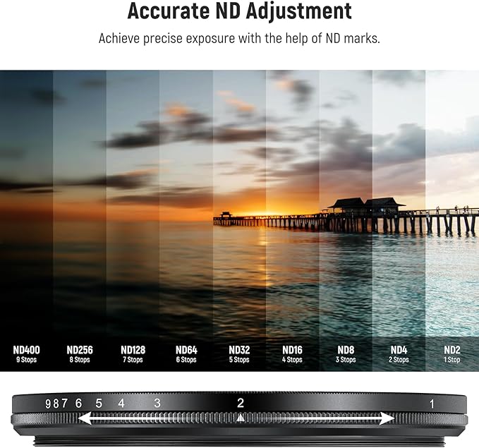NEEWER 72mm ND2-400 Variable ND Filter - Image 3