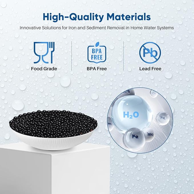 PUREPLUS 10" x 4.5" Whole House Iron Reducing Sediment Filter Compound - Image 4