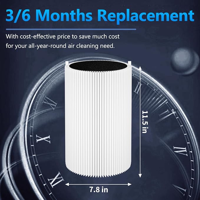 2 Pack Blue Pure 411 Filter Replacement Compatible - Image 7