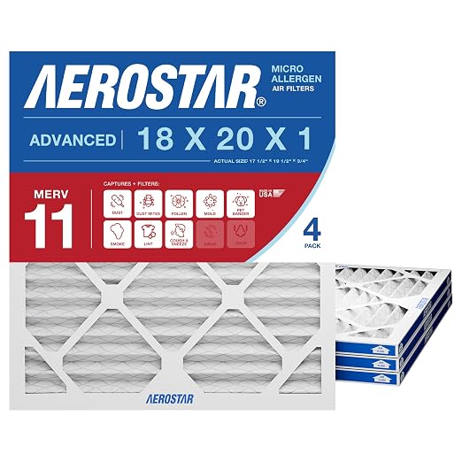 Aerostar 18x20x1 MERV 11 by AirFiltersDelivered