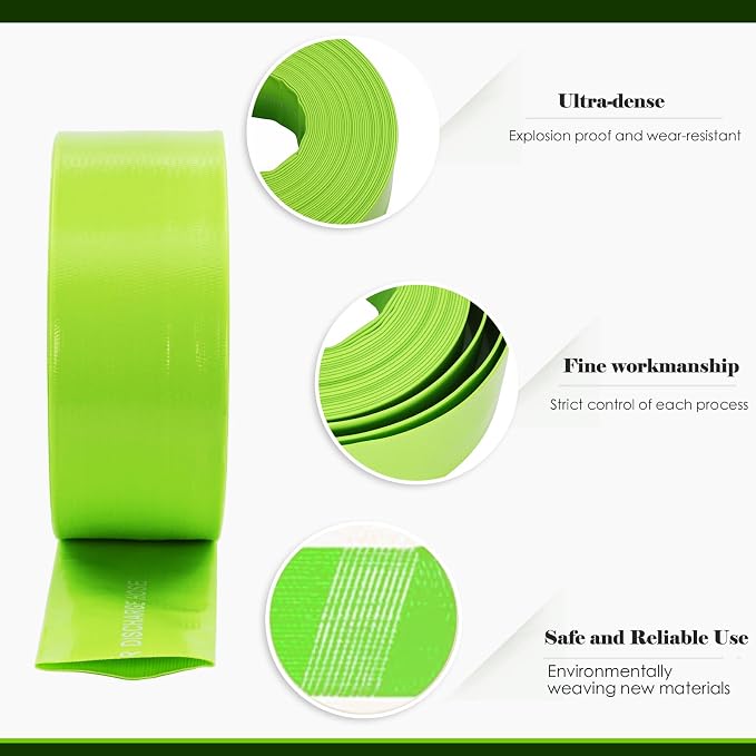 Eastrans 3'' x 100 FT Pool Backwash Hose - Image 5
