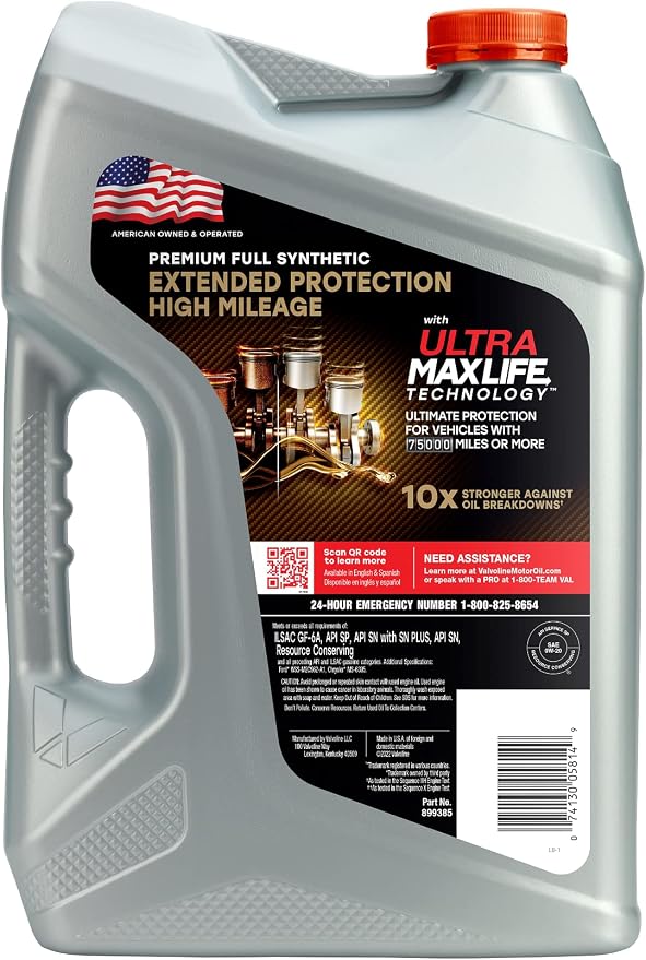 Valvoline Extended Protection High Mileage - Image 2