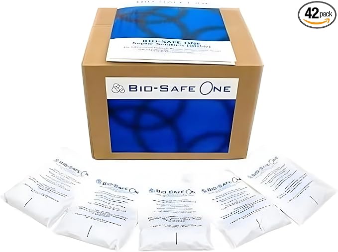 BSA 10003 - Septic Tank Treatment - 42 Monthly Treatments - Septic Cleaner - by Bio-Safe+One+Inc.
