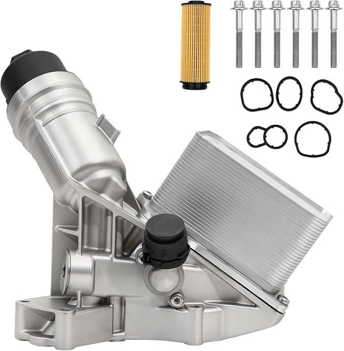 11428583895 Aluminium Engine Oil Filter Housing Assembly by HighSoar