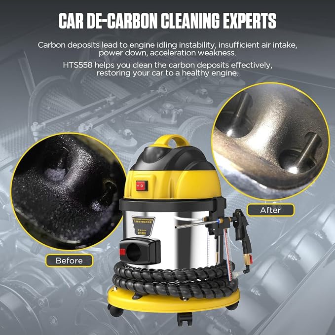 HTS558 Walnut Blaster Machine, Valve Carbon Deposits Cleaner - Image 4