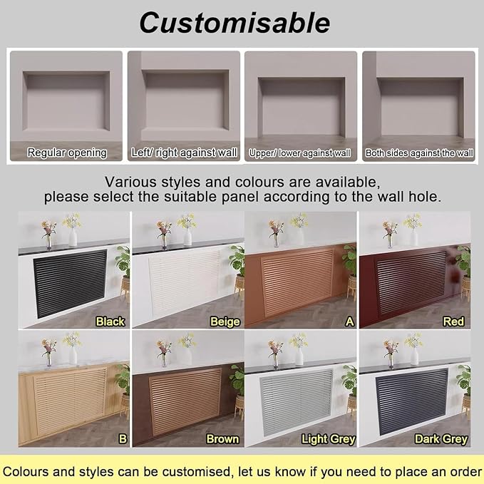Air Vent Cover for Wall or Ceiling, Two-Way Ventilation Register, Aluminium - Image 8