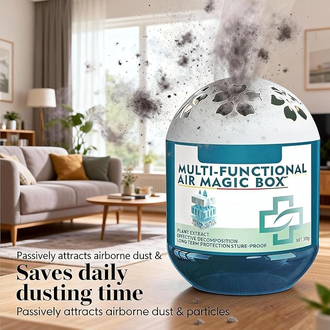 Indoor Air Purification Dust Removal Magic Box, Automatic Dust-Sucking - Image 6