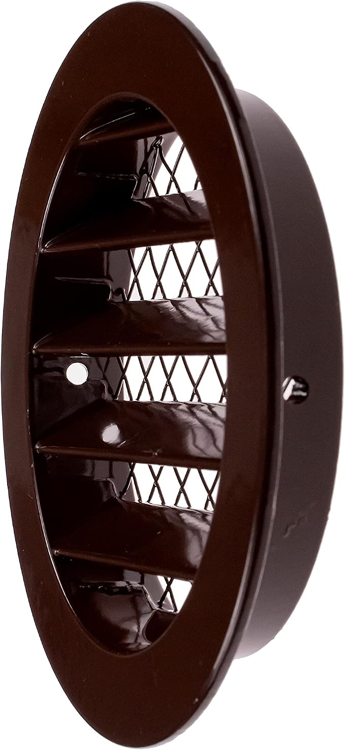 4" Brown Vent Cover - Image 8