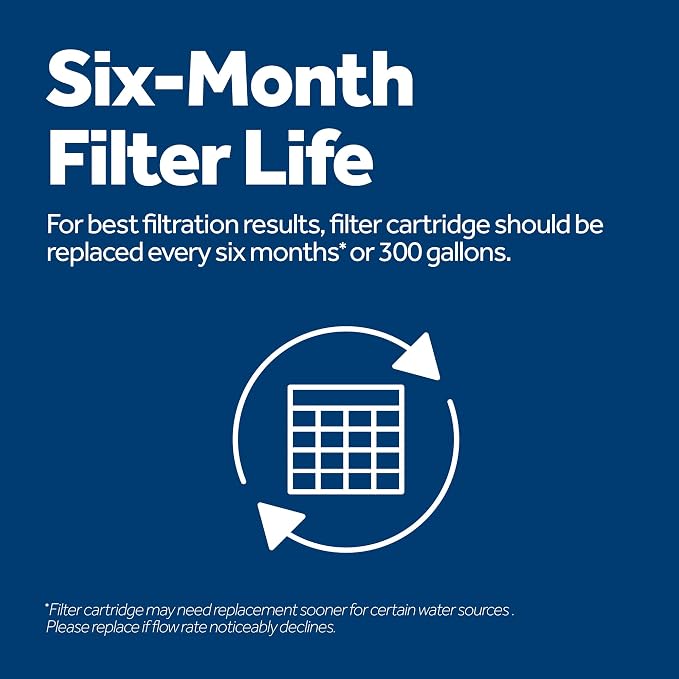 GE XWFE Refrigerator Water Filter | Reduces Lead & 50+ Impurities | Replace - Image 6