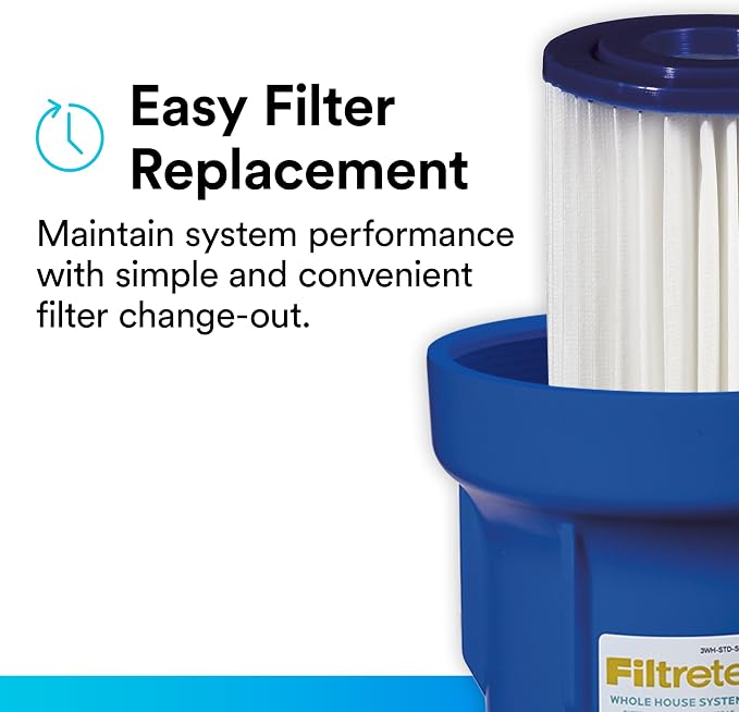 Filtrete Standard Capacity Whole House Pleated Replacement Water Filter - Image 6