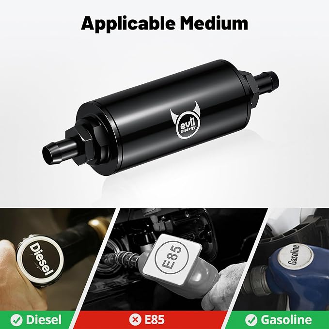 EVIL ENERGY Inline Fuel Filter 30 Micron - Image 7