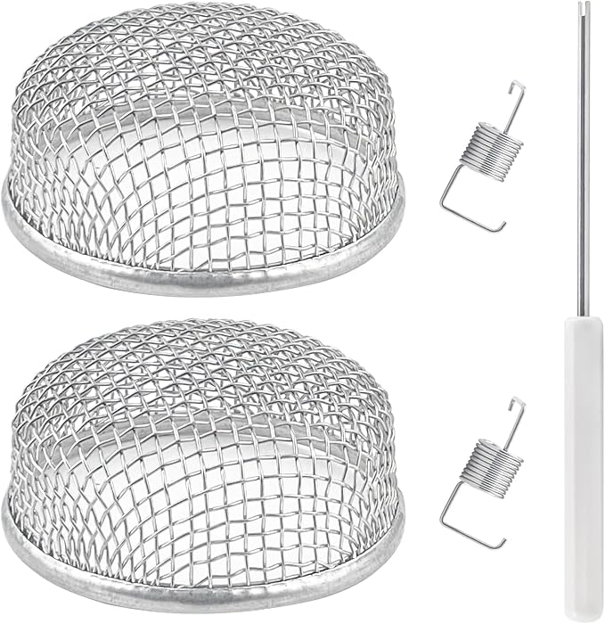 RV flying insect screen fit for RV furnace vent screen, RV water heater vent by Steyupbes