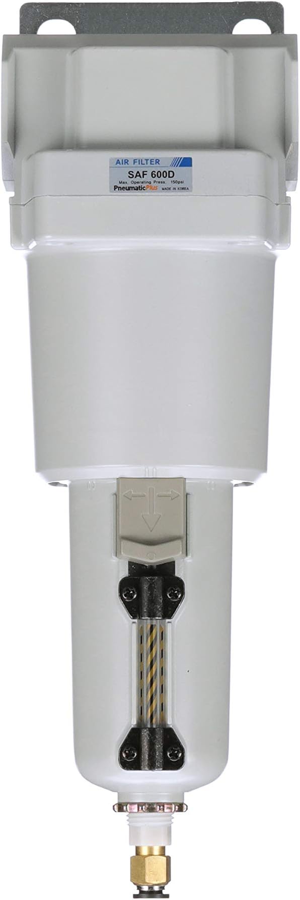 PneumaticPlus SAF600-N10BD-MEP Compressed Air Particulate Filter 1" NPT - Image 2