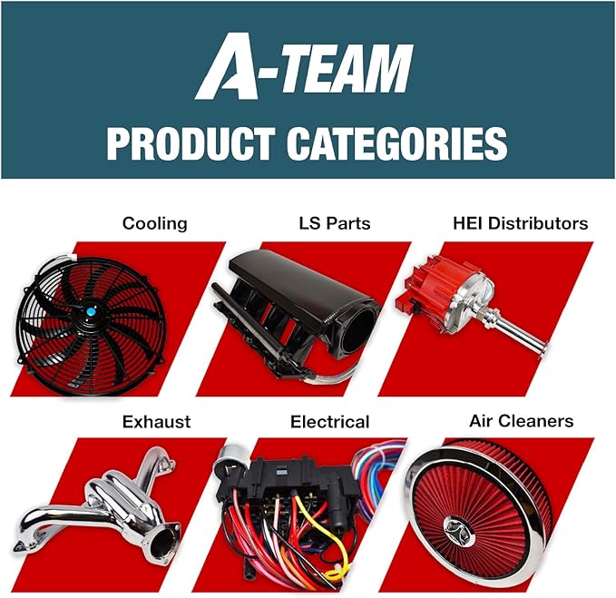 A-Team Performance High Flow Throttle Body Air Intake Filter - 14 in x 3 in - Image 5