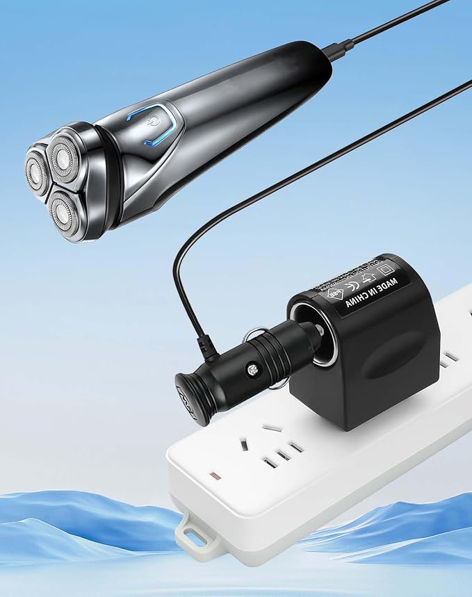 CERRXIAN AC to DC Adapter Wall Plug to 12V 18W Cigarette Lighter Converter - Image 5
