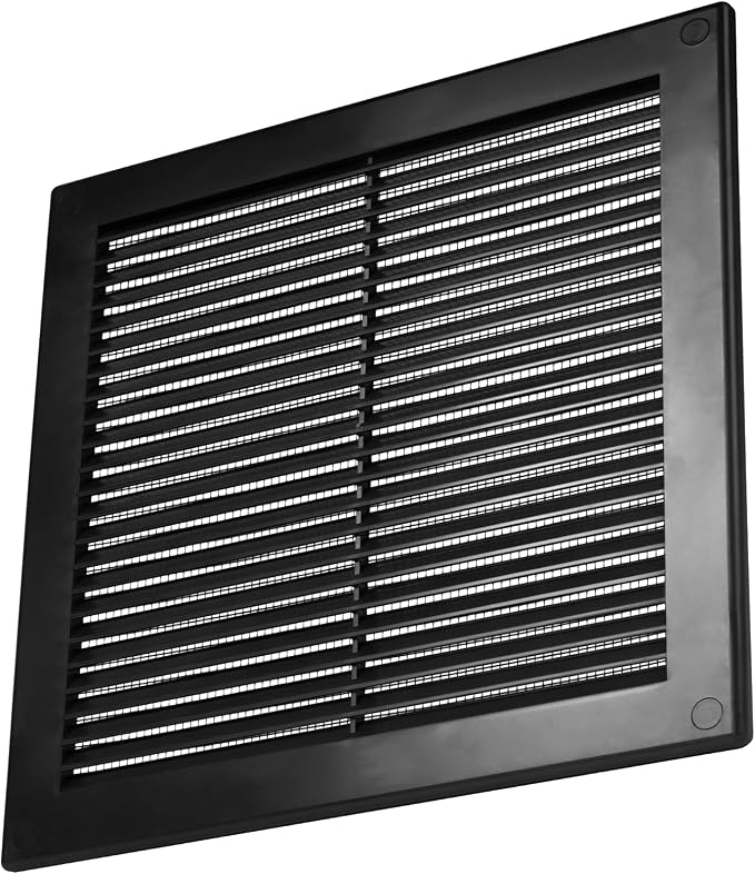 Vent Systems 8" x 8" Black Plastic Soffit Vent Cover - Image 7