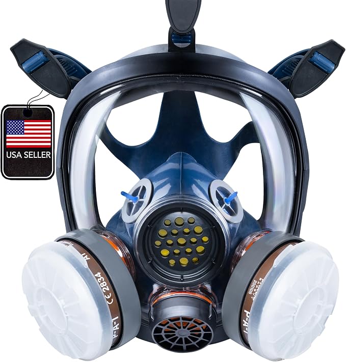 Parcil Distribution Full Face Respirator Mask by ParcilDistribution