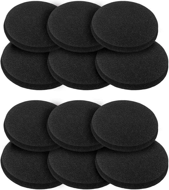 12 Pieces Activated Carbon Compost Bin Filters by BRENSTEN