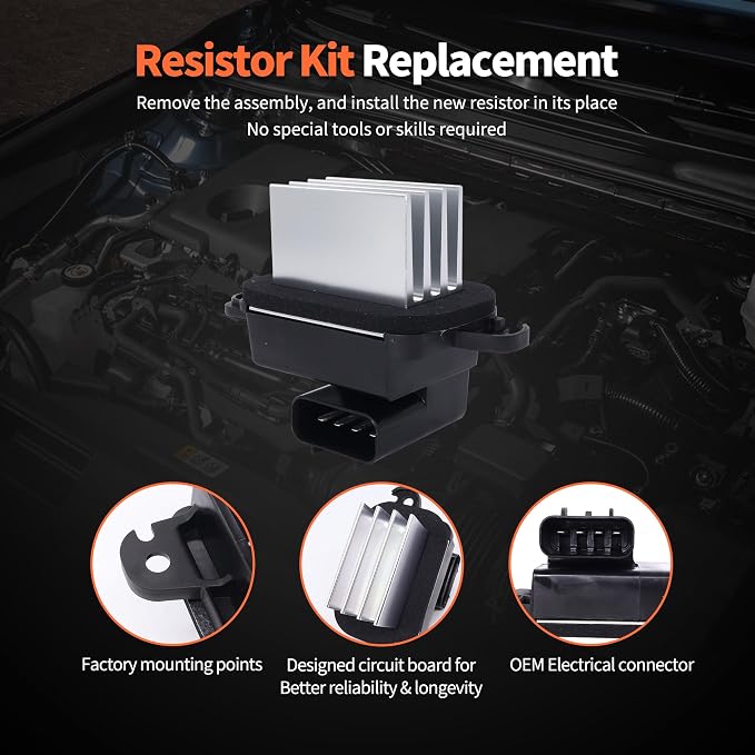 HiSport HVAC Heater Blower Motor Fan Resistor - Image 4