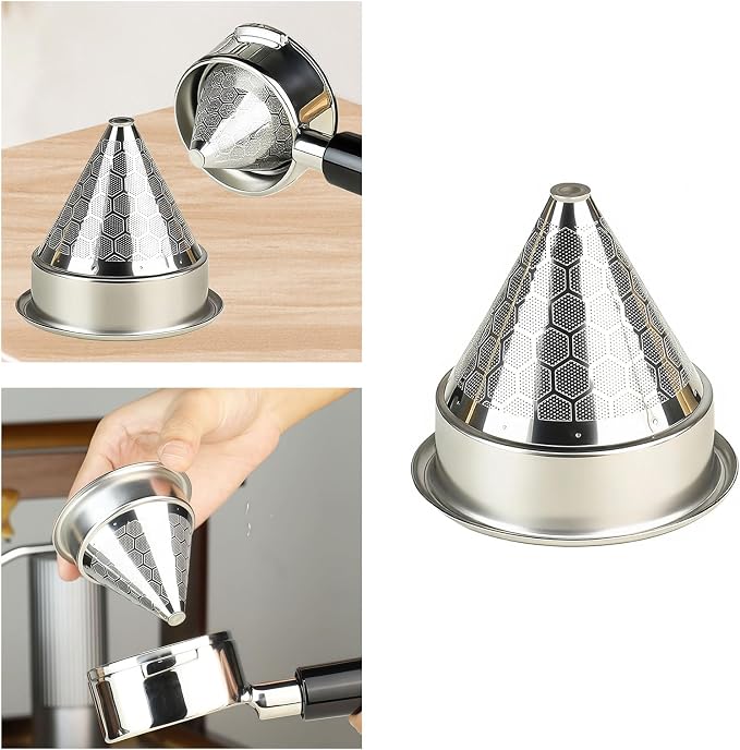 Stable Double Layer Coffee Filter Funnel Ensures Precise Pourover - Image 2