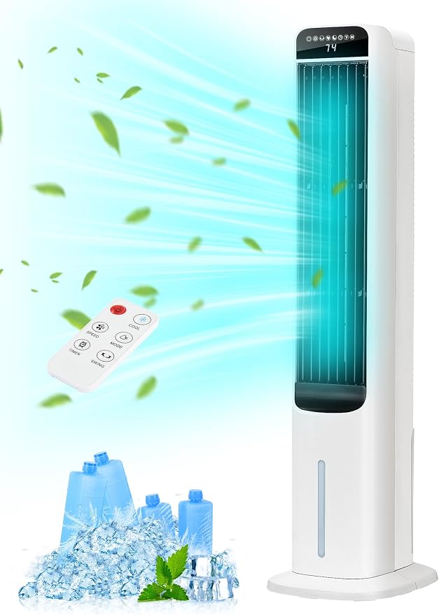 KEGIAN Windowless Portable Air Conditioners, Evaporative Air Cooler by KEGIAN