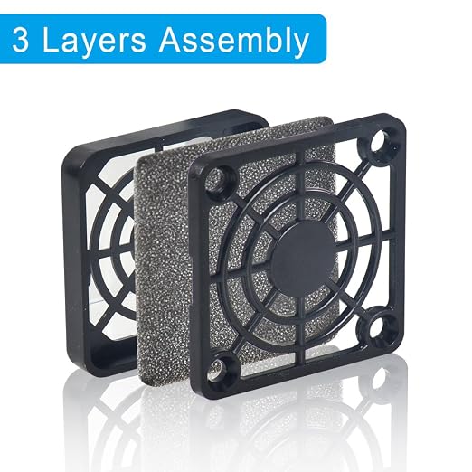 ELUTENG 40mm Fan Filter Dustproof Cover USB Cooling Ventilator Plastic Grill 40 - Image 2
