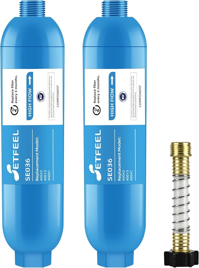 RV Water Filter, NSF Certified Camper Water Filter by SETFEEL
