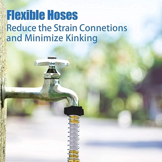 RV Inline Water Filter with Flexible Hose Protector, Certified by NSF to Reduce - Image 6