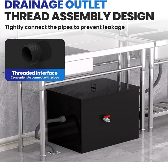 11.3 GPM Under Sink Grease Trap - Image 5