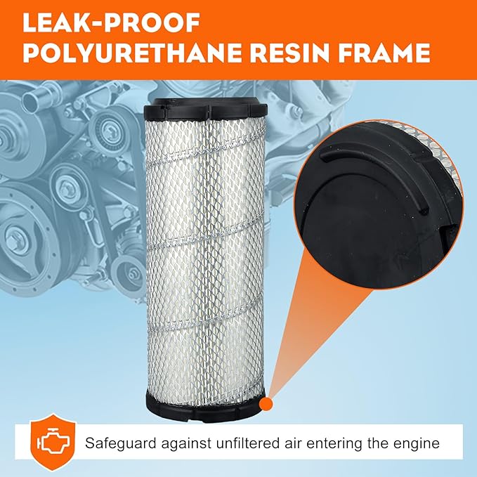 Hipa P821575 P822858 Outer Inner Air Filter - Image 5