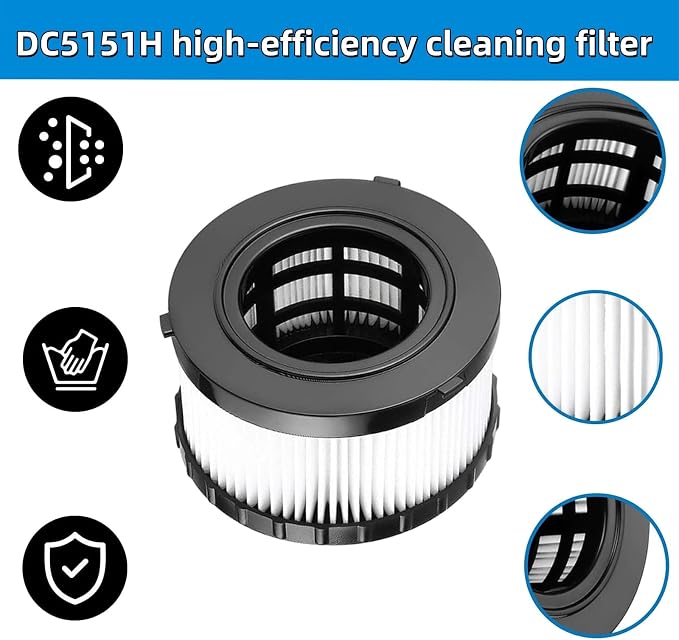 DC5151H HEPA filter replacement accessory, compatible - Image 2