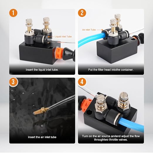 1/4" CNC Coolant Nozzle Mister for Milling Machine, Mist Coolant System for - Image 4