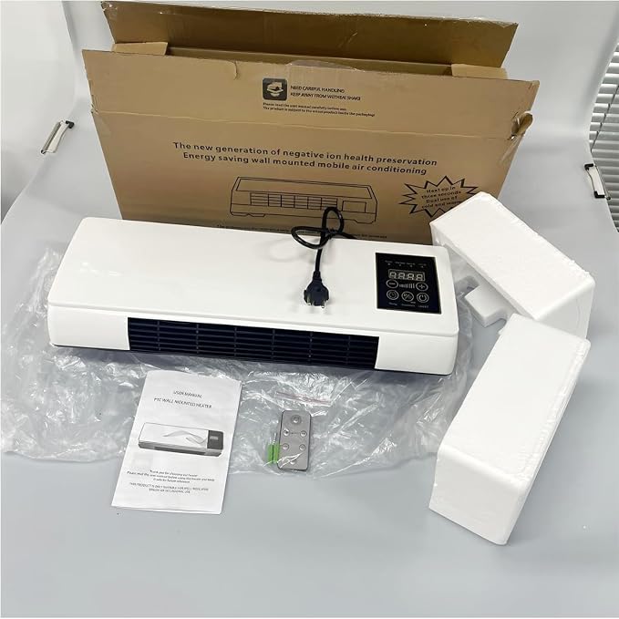 2-in-1 Mini Wall Air Conditioner Fan & Heating System, 110V Smart Portable AC - Image 6