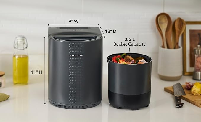 Food Cycler Eco 3 Compact Kitchen Food Recycler | Indoor Composter Bin - Image 3